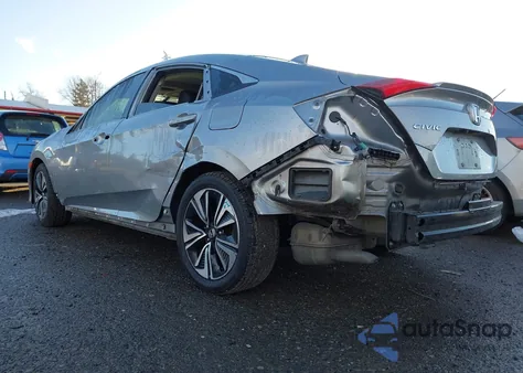 2016 Honda Civic Ex-L from USA, damaged, VIN 19XFC1F78GE213095